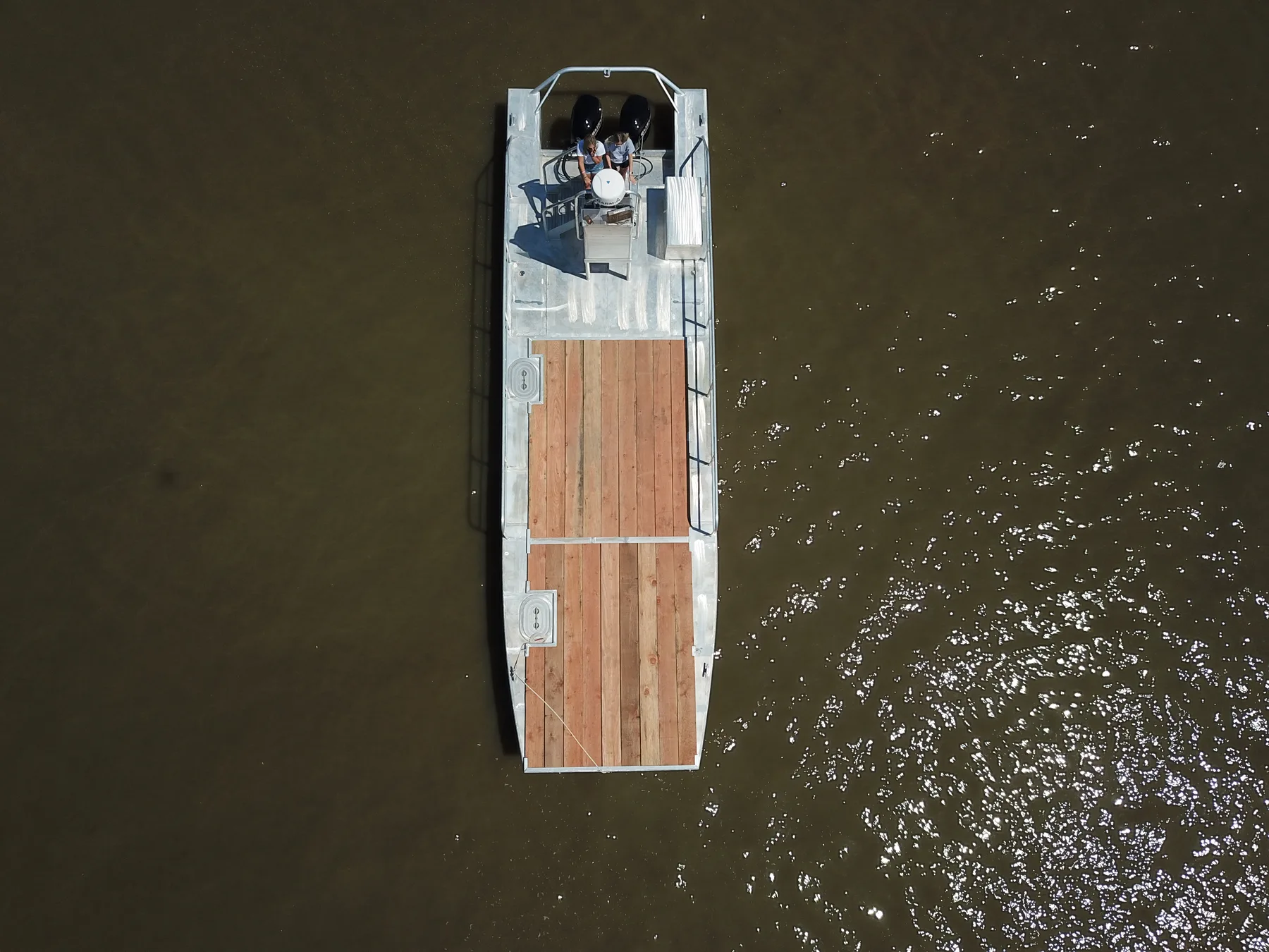 Rising Water aerial — aft quarter